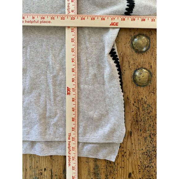 Alya Womens Tan Crewneck Sweater Medium viscose long sleeve pullover lightweight - Picture 7 of 7